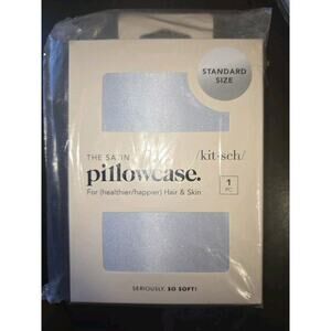 Kit-sch Beauty The Satin Pillowcase Gray Sliver Standard Size